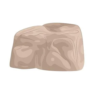 Illustration of stone Stock Illustration