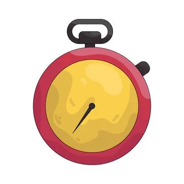 Illustration of stopwatch Stock Illustration