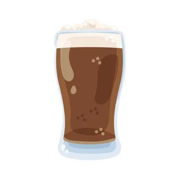 Illustration of stout beer Stock Illustration