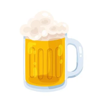 Illustration of strong beer Stock Illustration