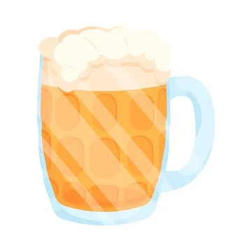 Illustration of strong beer Stock Illustration
