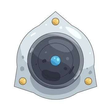 Illustration of strut mount Stock Illustration