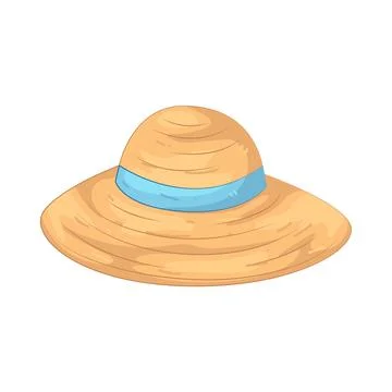 Illustration of sun hat Illustration