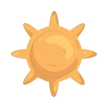 Illustration of sun Stockillustratie
