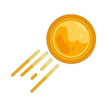 Illustration of sun Ilustración de archivo