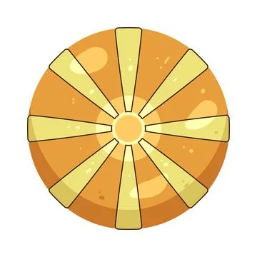 Illustration of Sun rays Stock Illustration