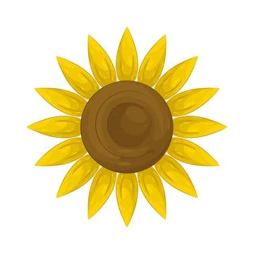 Illustration of Sunflower Stock-Illustration