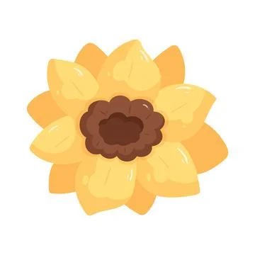 Illustration of sunflower Stock Illustration