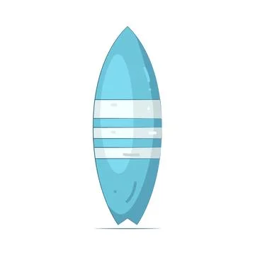 Illustration of surfboard Illustration