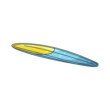 Illustration of surfboard Stock-Illustration
