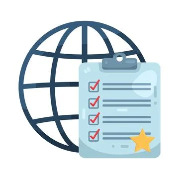 Illustration of Survey Stock Illustration