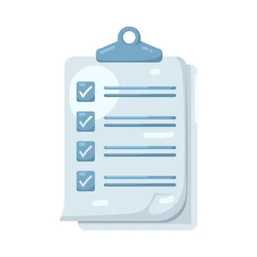 Illustration of survey Stock Illustration