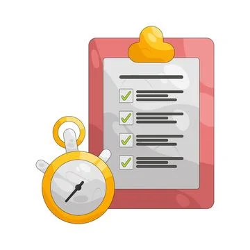 Illustration of survey Stock Illustration