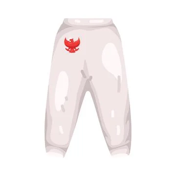 Illustration of Sweatpants Stock Illustration