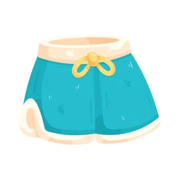 Illustration of Swim trunks Stock Illustration