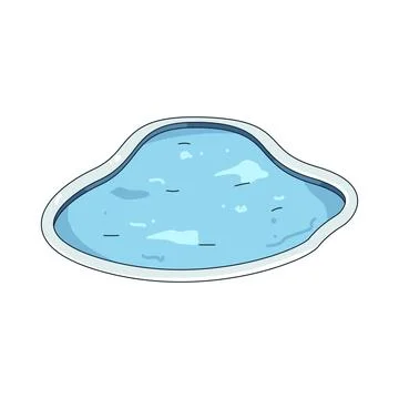 Illustration of swimming pool Stock Illustration