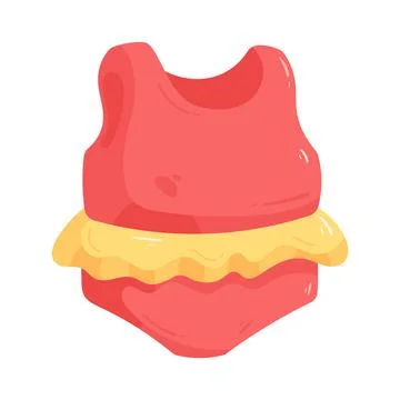 Illustration of swimsuit Stock Illustration