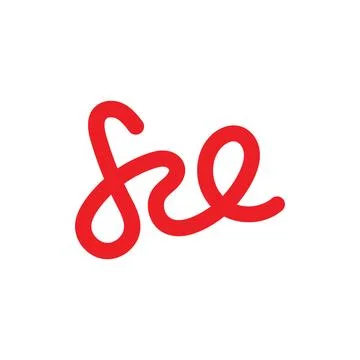 Illustration swirl scribble on white background abstract Stock Illustration