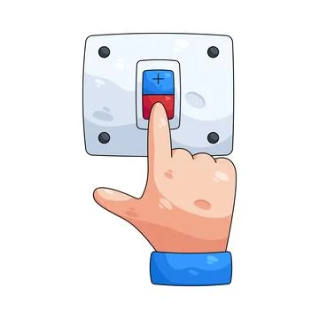Illustration of switch Stock Illustration