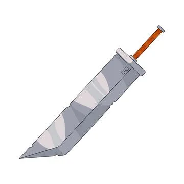 Illustration of sword Stock Illustration