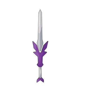Illustration of sword Stock Illustration
