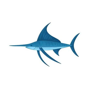 Illustration of swordfish Stock Illustration