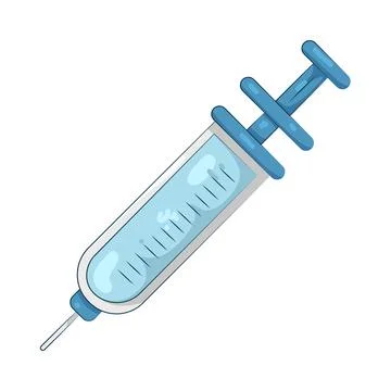 Illustration of syringe Stock Illustration
