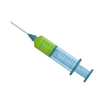 Illustration of syringe Stock Illustration