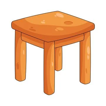 Illustration of table Stock Illustration