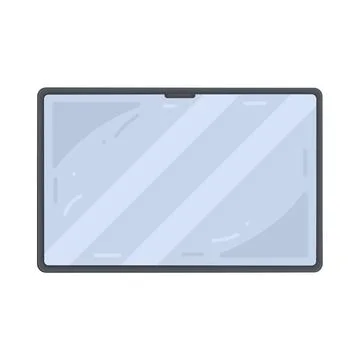 Illustration of tablet Illustrazione stock