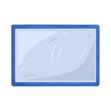 Illustration of tablet Stock Illustration
