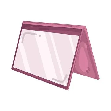 Illustration of tablet Stock Illustration