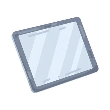 Illustration of tablet Stock Illustration