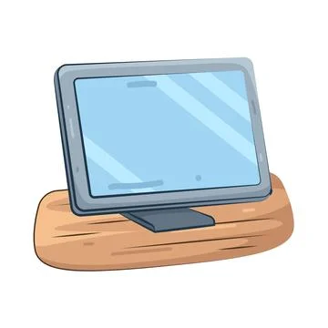 Illustration of tablet 스톡 일러스트