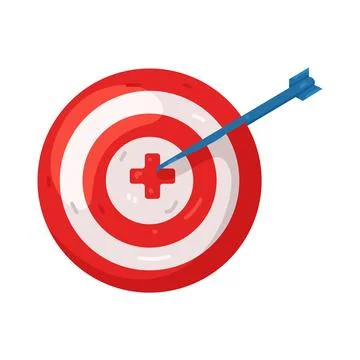 Illustration of Target Illustrazione stock