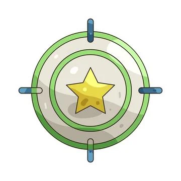 Illustration of target Stock Illustration