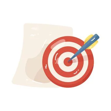 Illustration of target Stock Illustration