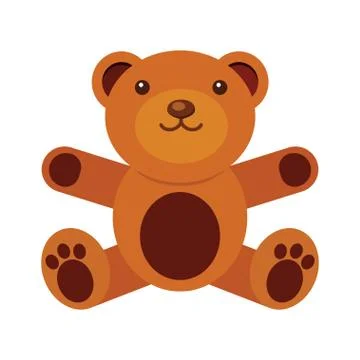 Illustration of Teddy bear Stock Illustration