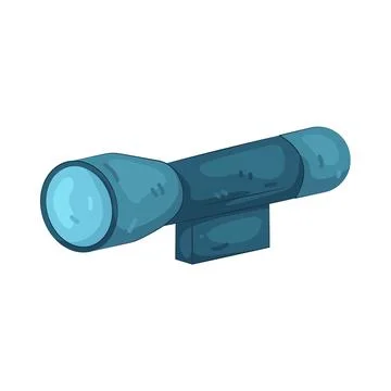 Illustration of telescope Stock Illustration