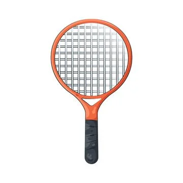 Illustration of tennis racket Stock Illustration