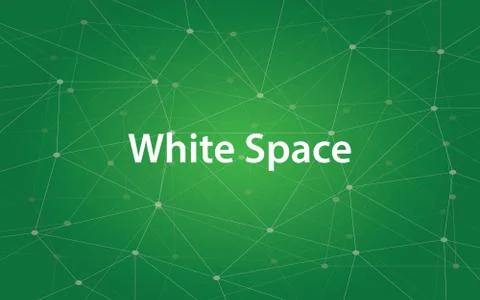Illustration text white space in design and typography with constellation and Stock Illustration