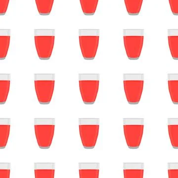 Illustration on theme big colored lemonade in glass cup Illustrazione stock