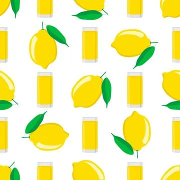 Illustration on theme big colored lemonade in lemon cup Illustrazione stock