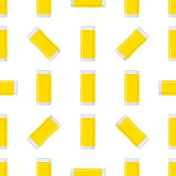 Illustration on theme big colored lemonade in glass cup Illustrazione stock