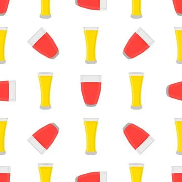Illustration on theme big colored lemonade in glass cup Illustrazione stock