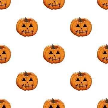 Illustration on theme big colored pattern Halloween Illustrazione stock