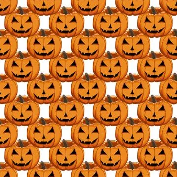 Illustration on theme big colored pattern Halloween Stock Illustration