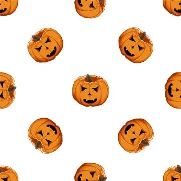 Illustration on theme big colored pattern Halloween Stock Illustration