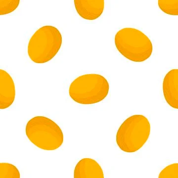 Illustration on theme big colored seamless melon Stock Illustration