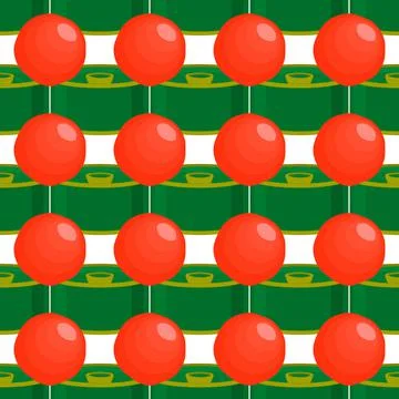 Illustration on theme big pattern identical types fish caviar Illustrazione stock